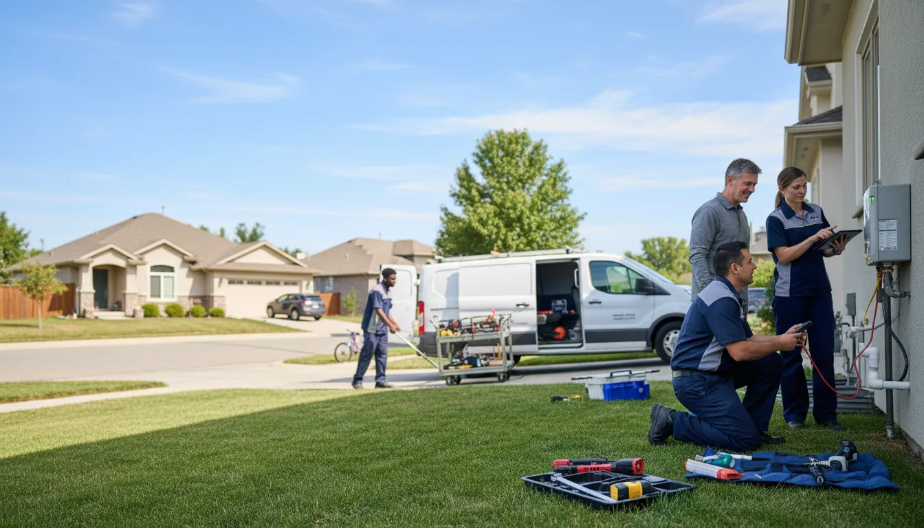 Tankless water heater service in Evans City, PA